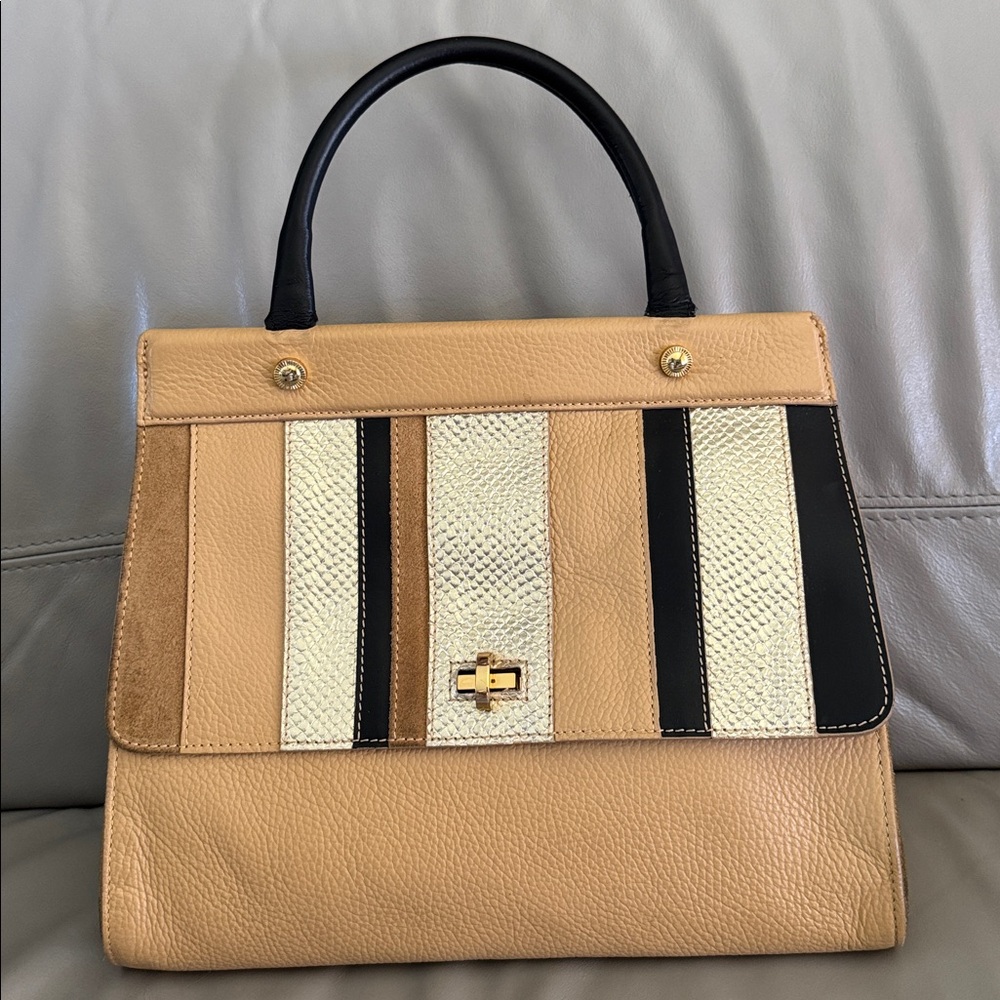 Iacucci Italian Leather Handbag Purse